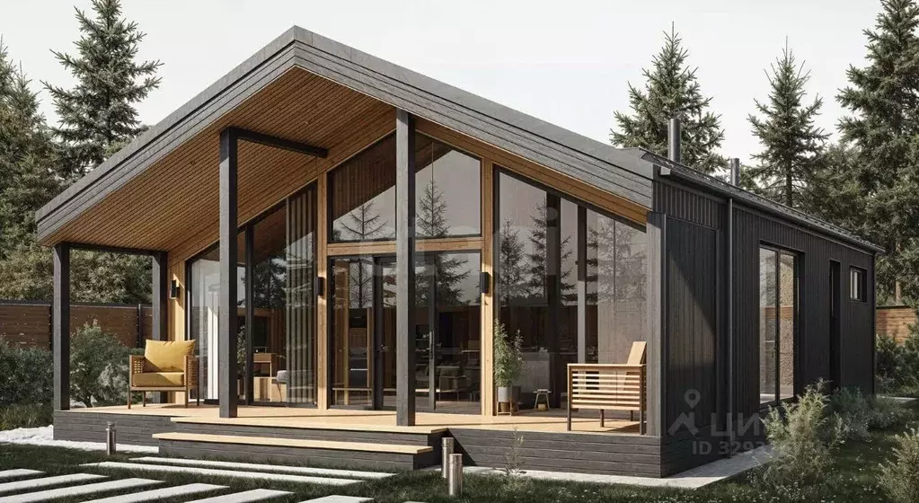 Дом в Москва д. Санино, 48А (76 м) - Фото 1