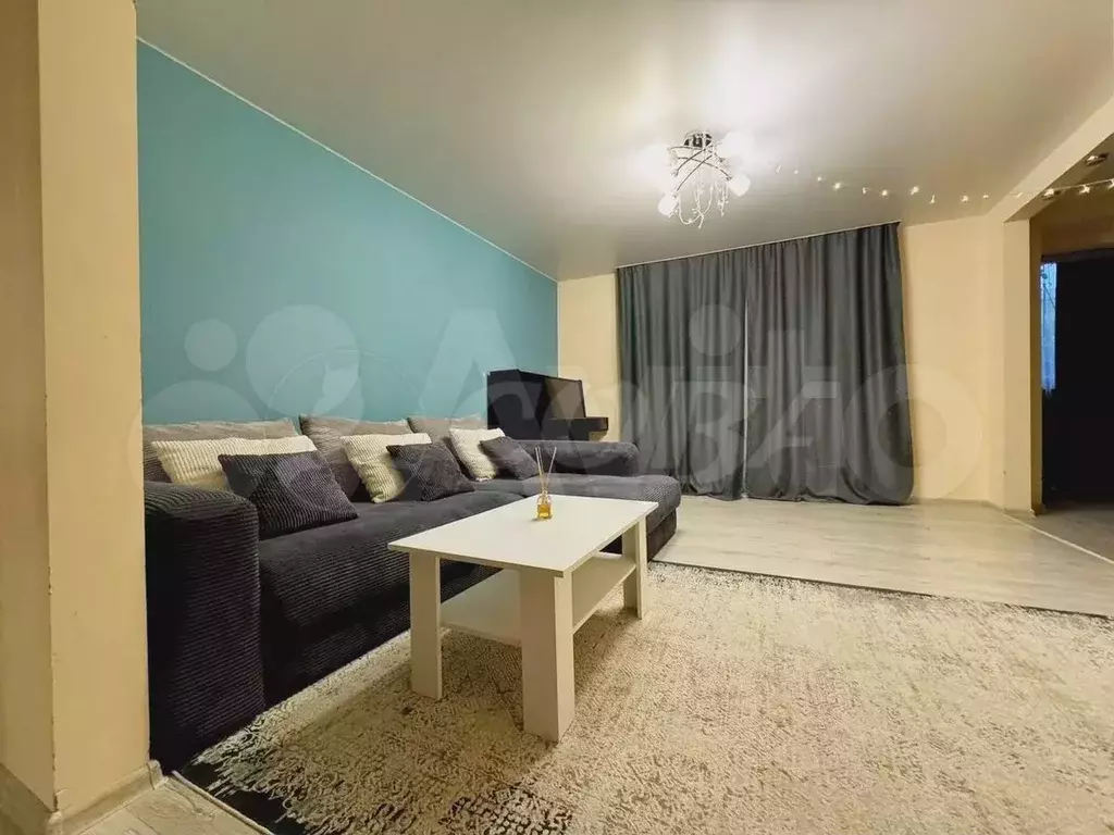 4-к. квартира, 72,8 м, 1/9 эт. - Фото 1