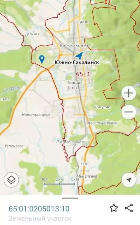 Участок в Сахалинская область, Южно-Сахалинск Лотос СНТ,  (7.17 сот.) - Фото 2