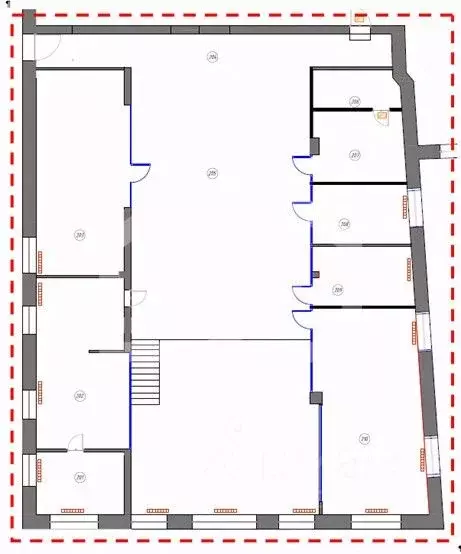 Помещение свободного назначения в Москва Холодильный пер., 3к1с6 (753 ... - Фото 2