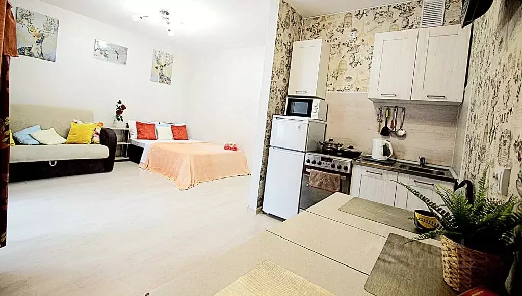 Студия Свердловская область, Екатеринбург ул. Счастливая, 3 (36.0 м) - Фото 2