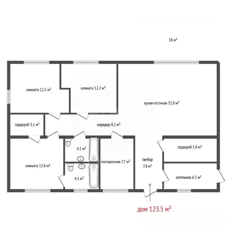 Дом в Свердловская область, Белоярский муниципальный округ, пос. ... - Фото 2