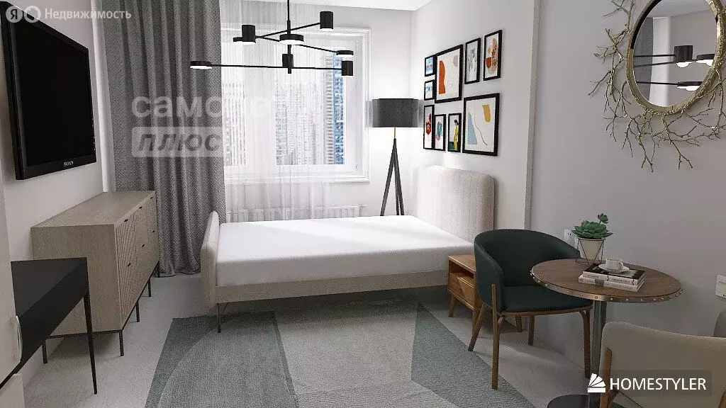 Квартира-студия: Москва, 1-я Магистральная улица, 25 (25 м) - Фото 1