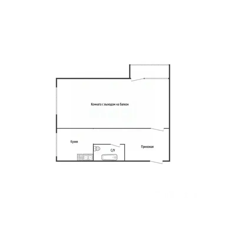 1-к кв. Смоленская область, Ярцево ул. Старозавопье, 5 (36.0 м) - Фото 2