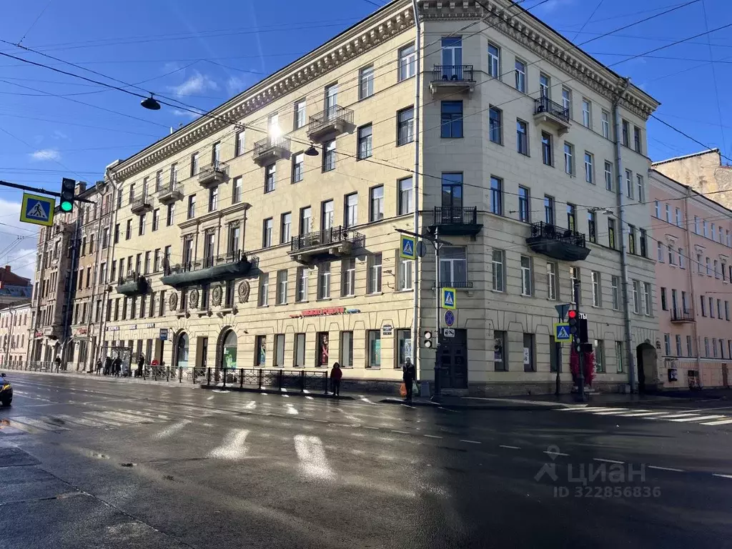 2-к кв. Санкт-Петербург 4-я Советская ул., 17/8 (69.0 м) - Фото 1