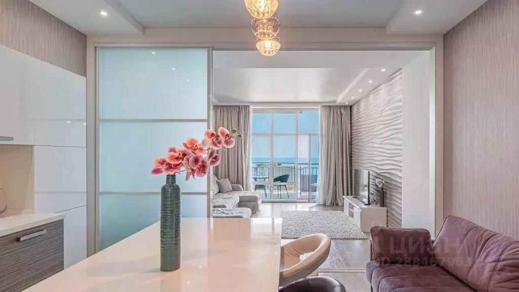 1-к кв. Краснодарский край, Сочи Светлана мкр, ул. Гагринская, 10 ... - Фото 1