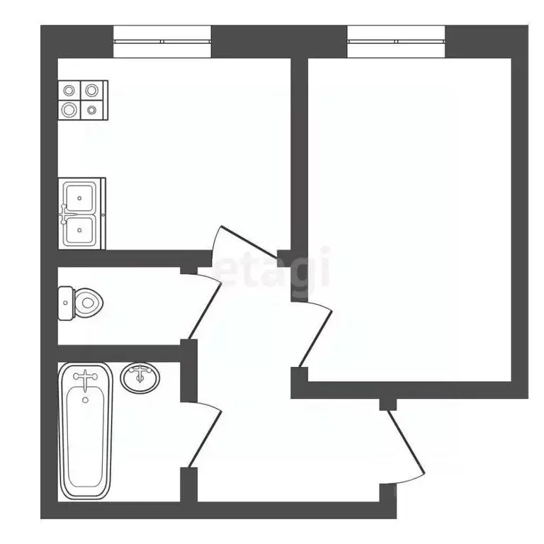 Комната Вологодская область, Великий Устюг Советский просп., 18 (14.6 ... - Фото 2