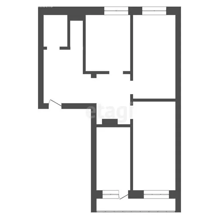 3-комнатная квартира: Улан-Удэ, Ключевская улица, 55Г (90 м) - Фото 0