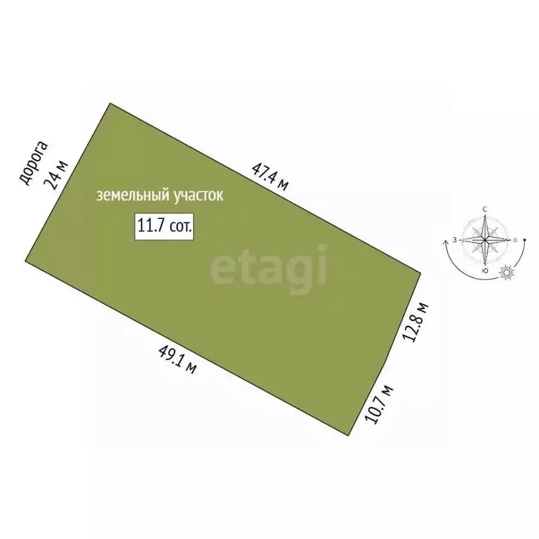 Участок в Крым, Феодосия муниципальный округ, с. Береговое ул. Веры ... - Фото 2