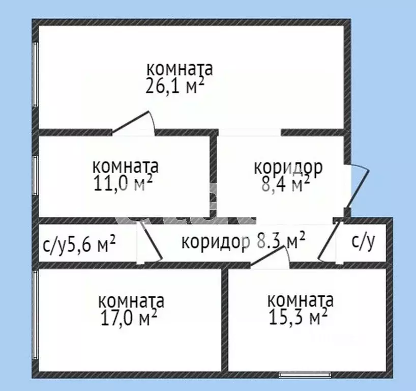 5-к кв. Краснодарский край, Геленджик городской округ, с. Марьина Роща ... - Фото 2