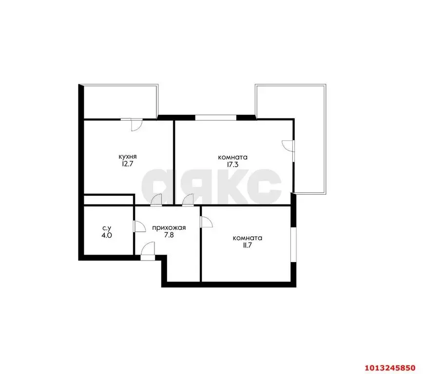 2-комнатная квартира: Краснодар, Конгрессная улица, 41 (65 м) - Фото 0