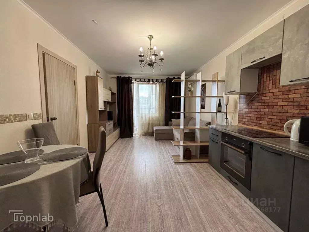 1-к кв. Краснодарский край, Новороссийск ул. Мурата Ахеджака, 21 (43.0 ... - Фото 1