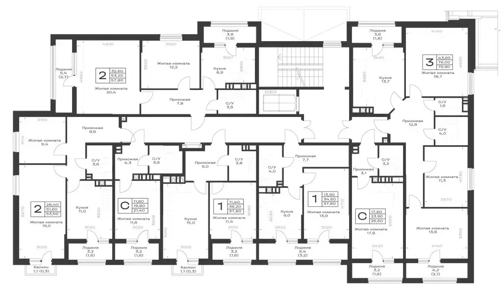 Квартира-студия: Гулькевичи, ЖК Экосфера (25.5 м) - Фото 1