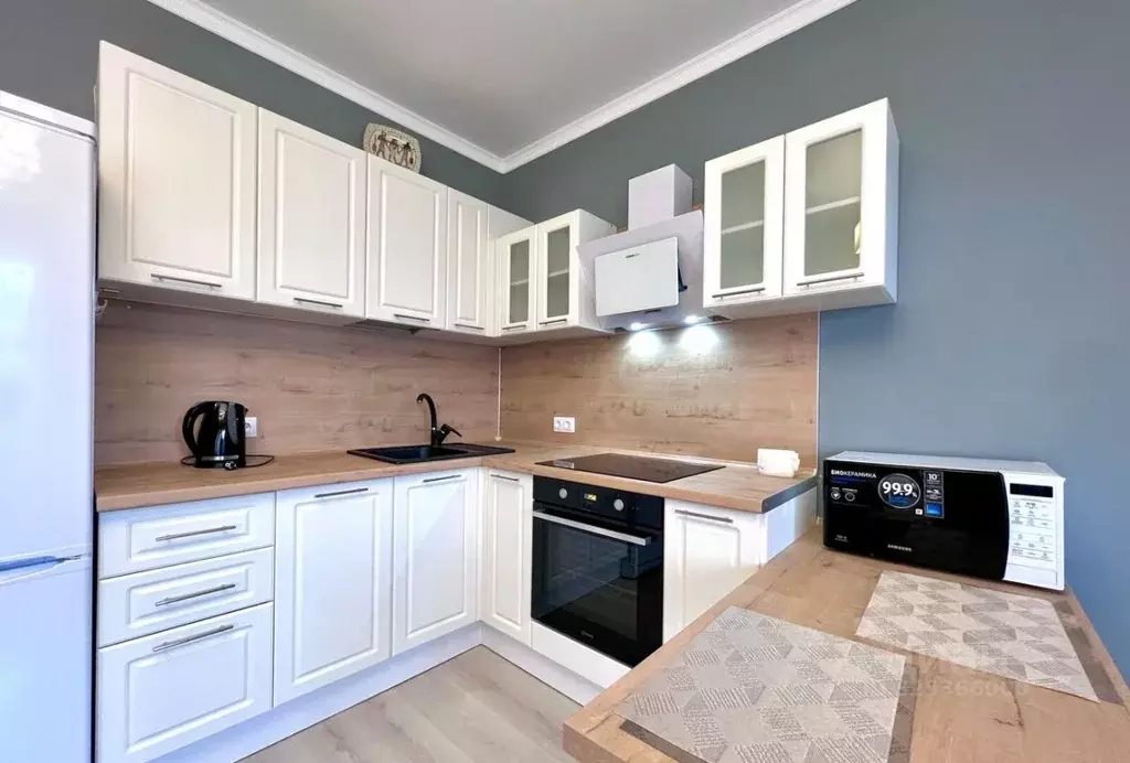 Студия Санкт-Петербург ул. Генерала Кравченко, 8 (25.2 м) - Фото 1