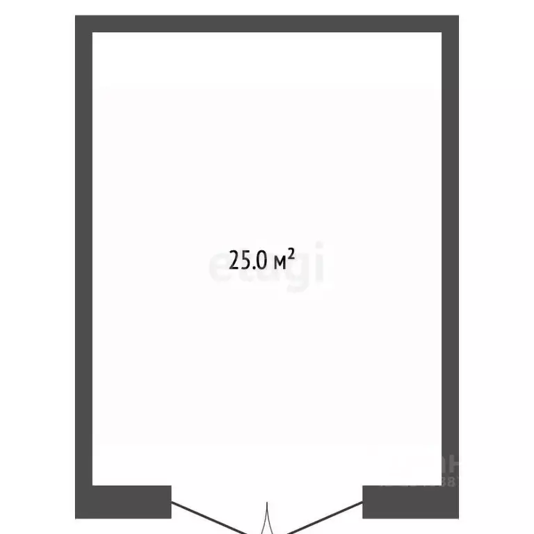 Гараж в Ханты-Мансийский АО, Ханты-Мансийск ул. Мира, 101Б (25 м) - Фото 1