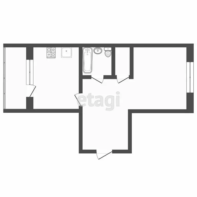 1-комнатная квартира: Саранск, Солнечная улица, 7к4 (47 м) - Фото 1