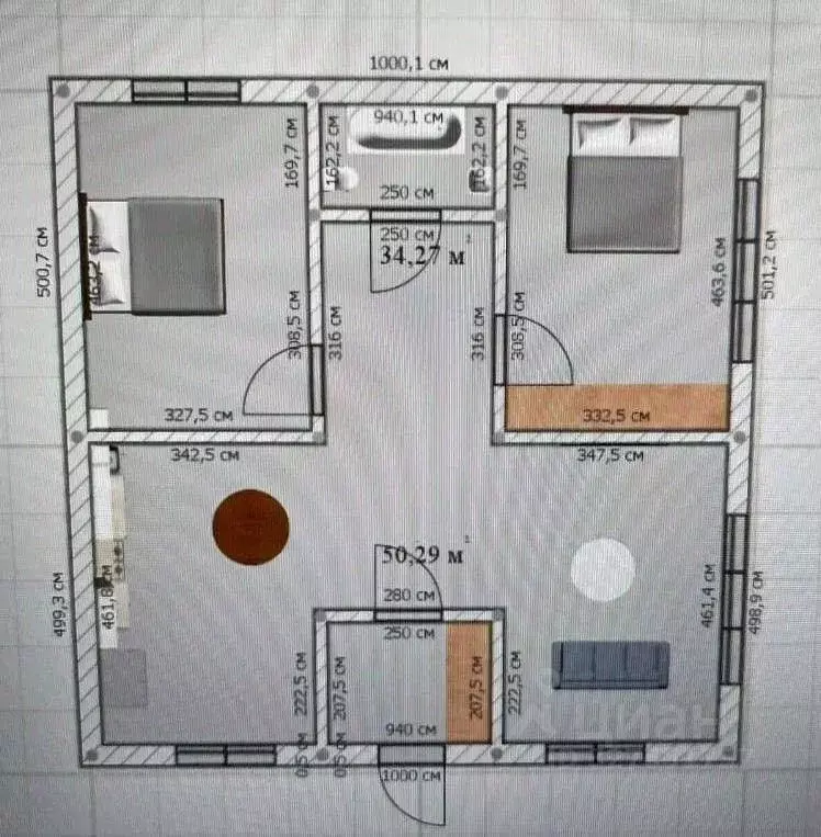 Дом в Амурская область, Благовещенск 5-я Стройка мкр, пер. 2-й ... - Фото 1