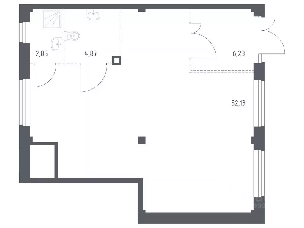 Помещение свободного назначения в Москва Молжаниново жилой комплекс, ... - Фото 1