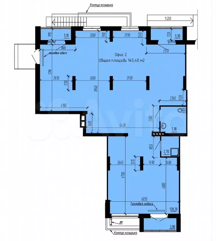 Продам помещение свободного назначения, 145.4 м - Фото 0