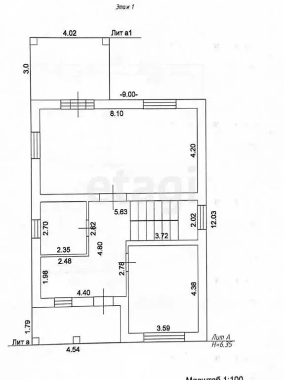 Дом в село Сокуры, коттеджный посёлок Новые Сокуры- 3, улица Горького ... - Фото 1