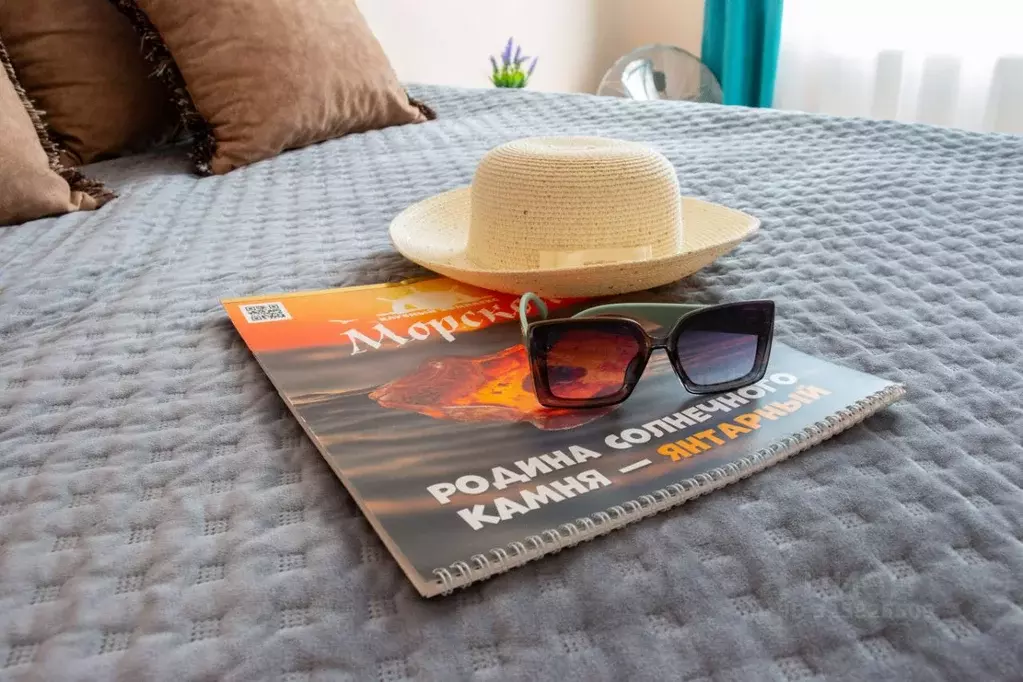 1-к кв. Калининградская область, Янтарный пгт ул. Балебина, 15А (37.0 ... - Фото 2