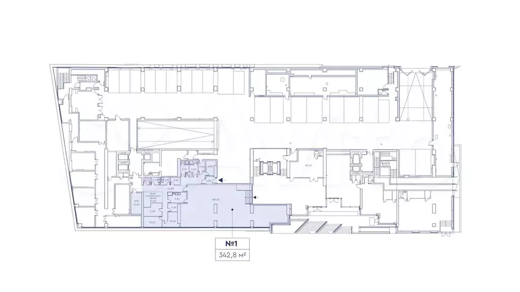 Помещение свободного назначения, 341.4 м - Фото 1