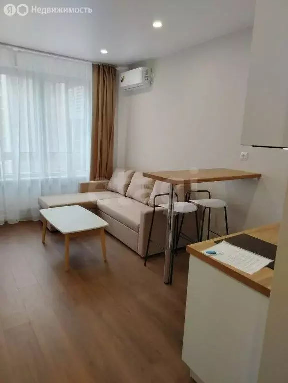 Квартира-студия: Краснодар, микрорайон Догма Парк, улица Марины ... - Фото 1
