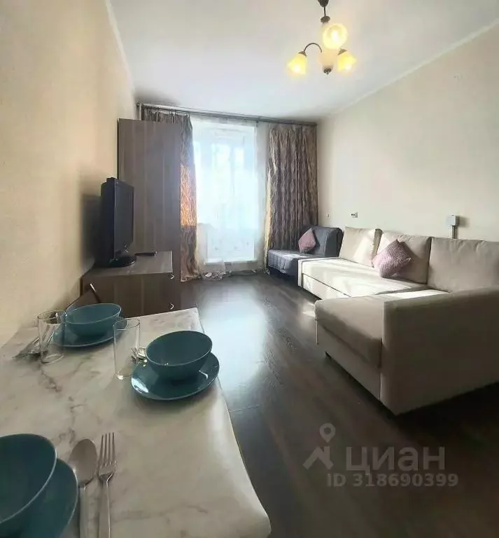 1-к кв. Санкт-Петербург ул. Бутлерова, 11к3 (28.0 м) - Фото 0
