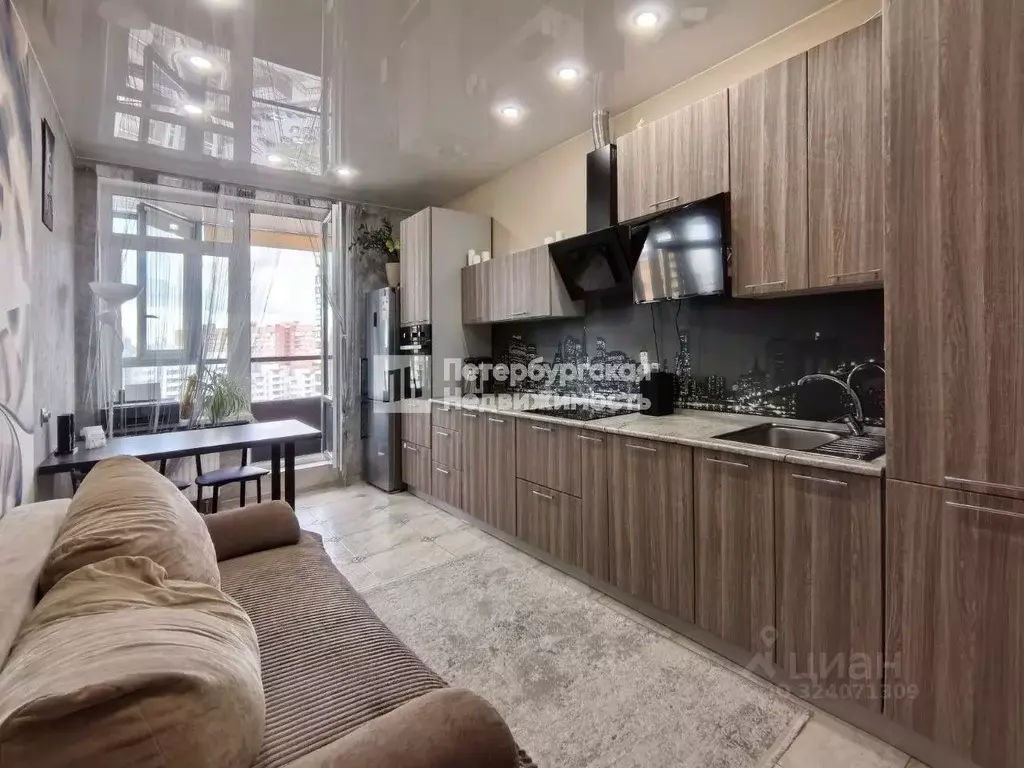 1-к кв. Санкт-Петербург просп. Космонавтов, 63к1 (43.7 м) - Фото 1