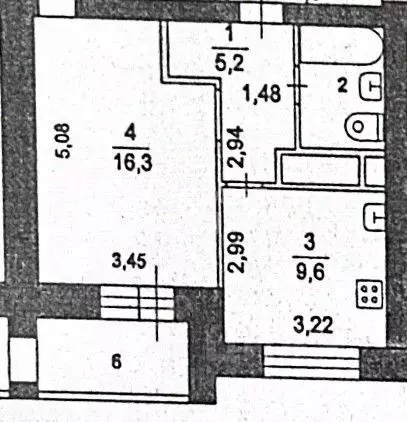 1-к кв. Московская область, Подольск просп. Ленина, 8 (37.3 м) - Фото 1