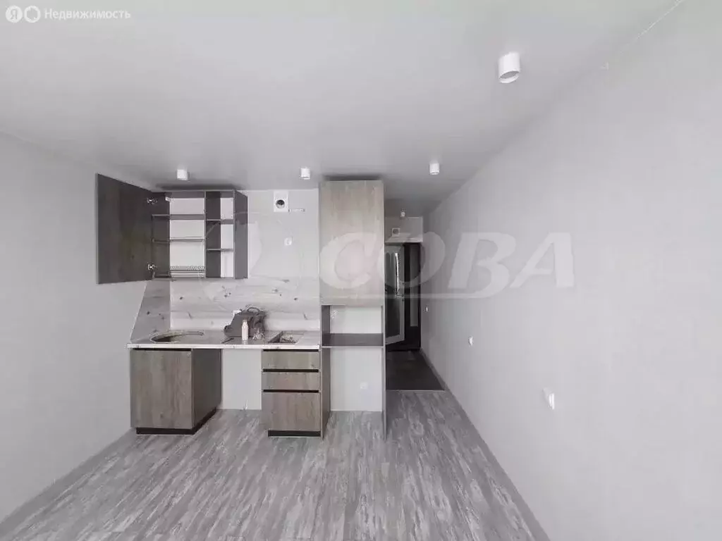 Квартира-студия: Тюмень, Лесопарковая улица, 1к1 (20.3 м) - Фото 2