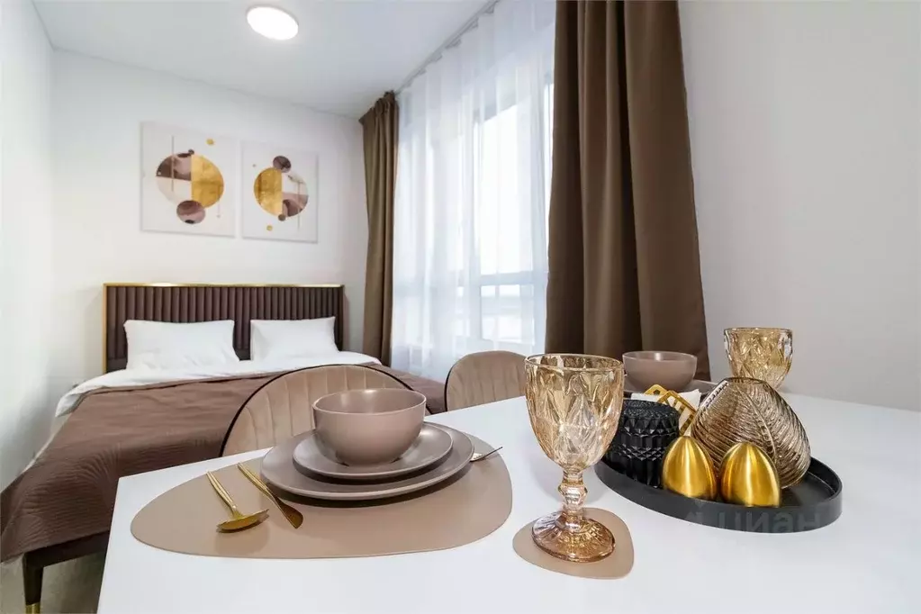 1-к кв. Тюменская область, Тюмень ул. Пожарных и Спасателей, 1к1 (31.0 ... - Фото 1