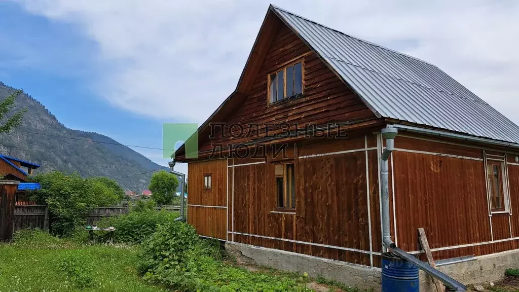 Дом в Алтай, Чемальский район, с. Анос Молодежная ул. (50 м) - Фото 1