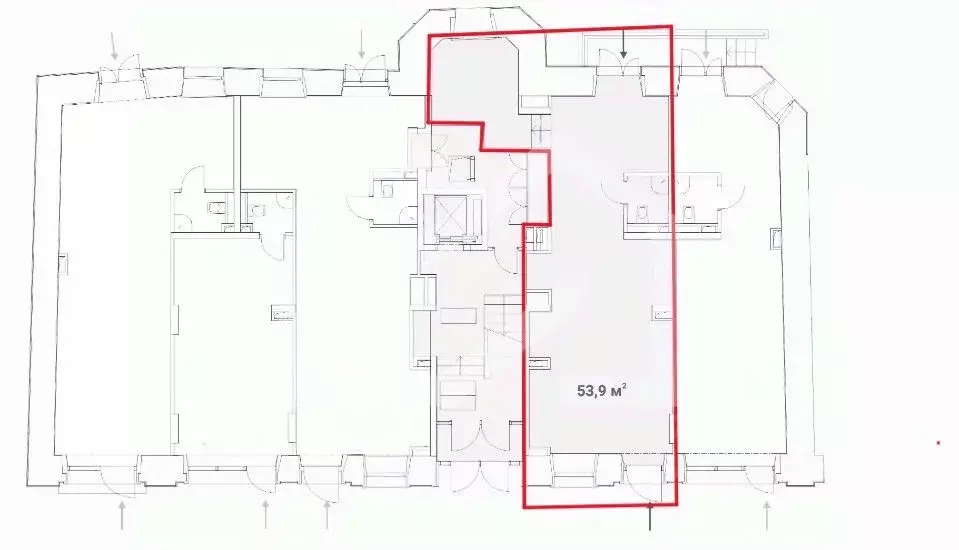 Помещение свободного назначения в Москва Большая Бронная ул., 25С3 (54 ... - Фото 2