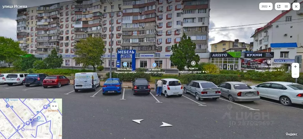 Торговая площадь в Краснодарский край, Новороссийск ул. Исаева, 4 (250 ... - Фото 2