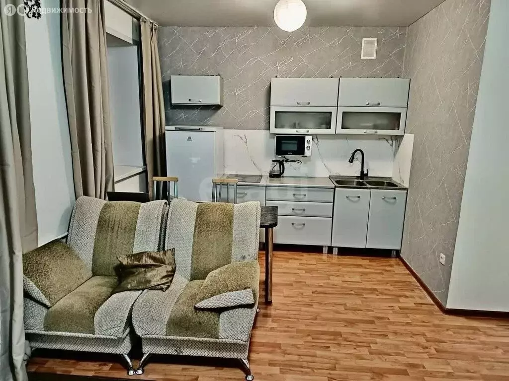 Квартира-студия: Пермь, улица Лизы Чайкиной, 32А (29.5 м) - Фото 2