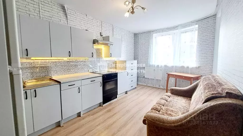 1-к кв. Санкт-Петербург пос. Парголово, ул. Михаила Дудина, 25к1 (39.8 ... - Фото 1