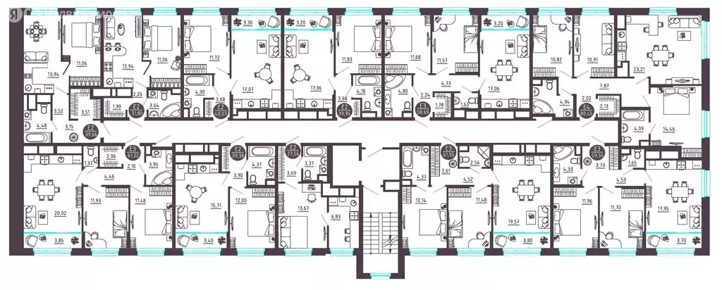 1-комнатная квартира: Тула, Пряничная улица, 6 (39.66 м) - Фото 2