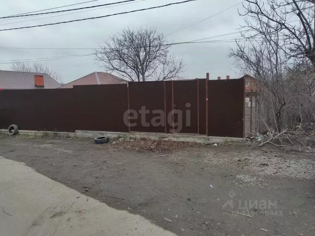 Участок в Ростовская область, Ростов-на-Дону 1-я Оранжерейная ул. ... - Фото 0