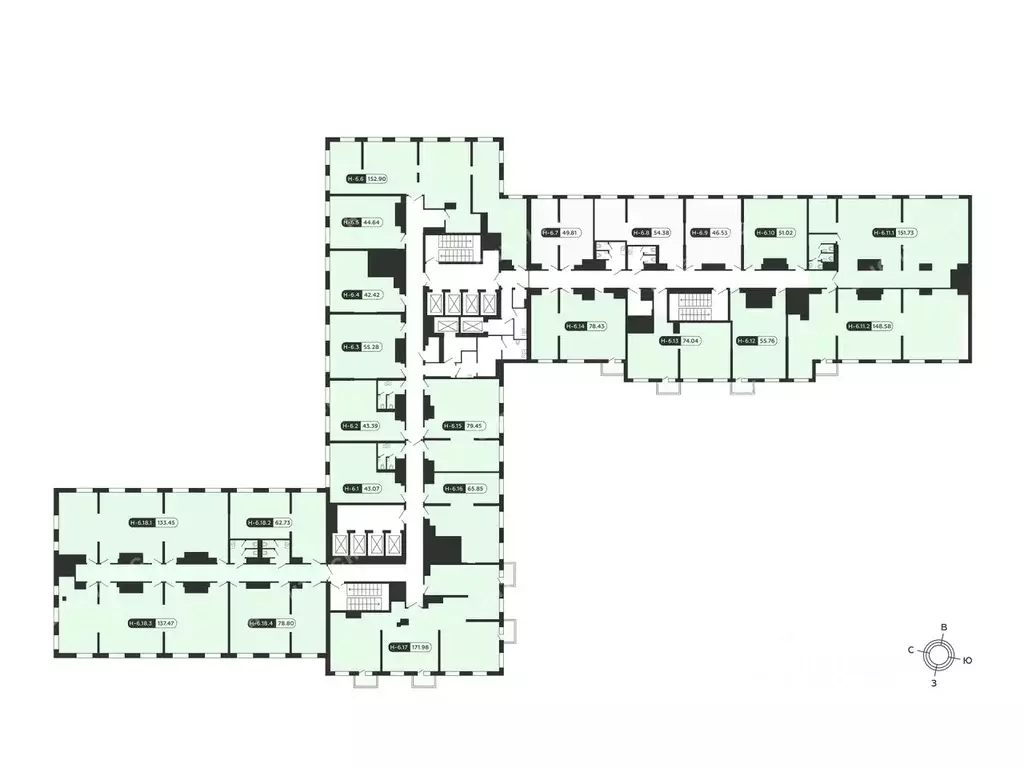 Офис в Санкт-Петербург Коломяжский просп., 19 (1684 м) - Фото 2