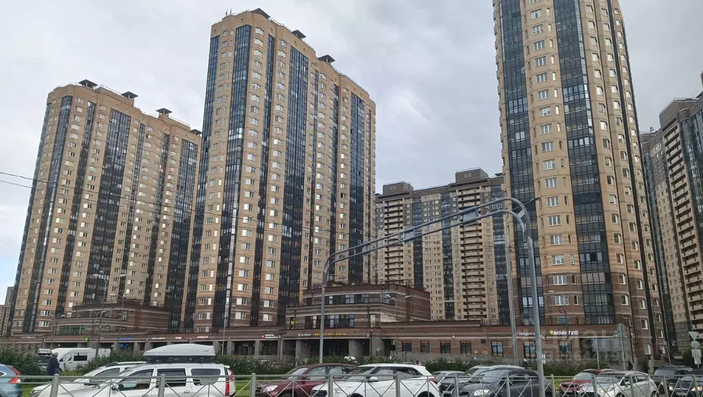 1-к кв. Санкт-Петербург пос. Парголово, Заречная ул., 41 (41.4 м) - Фото 1