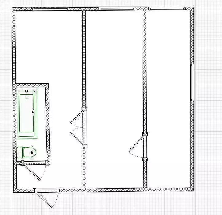 2-комнатная квартира: Буй, улица Октябрьской Революции, 61 (42.8 м) - Фото 1
