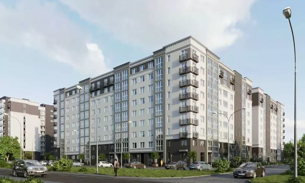 2-к кв. Калининградская область, Калининград Суздальская ул. (62.37 м) - Фото 2