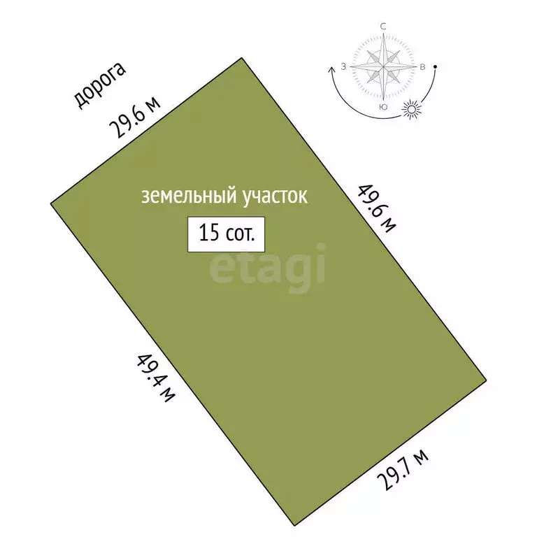 Участок в Тюменская область, Нижнетавдинский муниципальный округ, ... - Фото 0