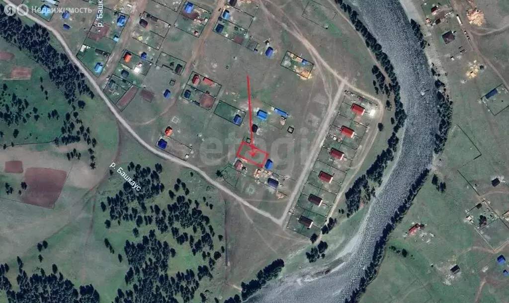 Участок в село Улаган, улица А.В. Бебина (12 м) - Фото 1