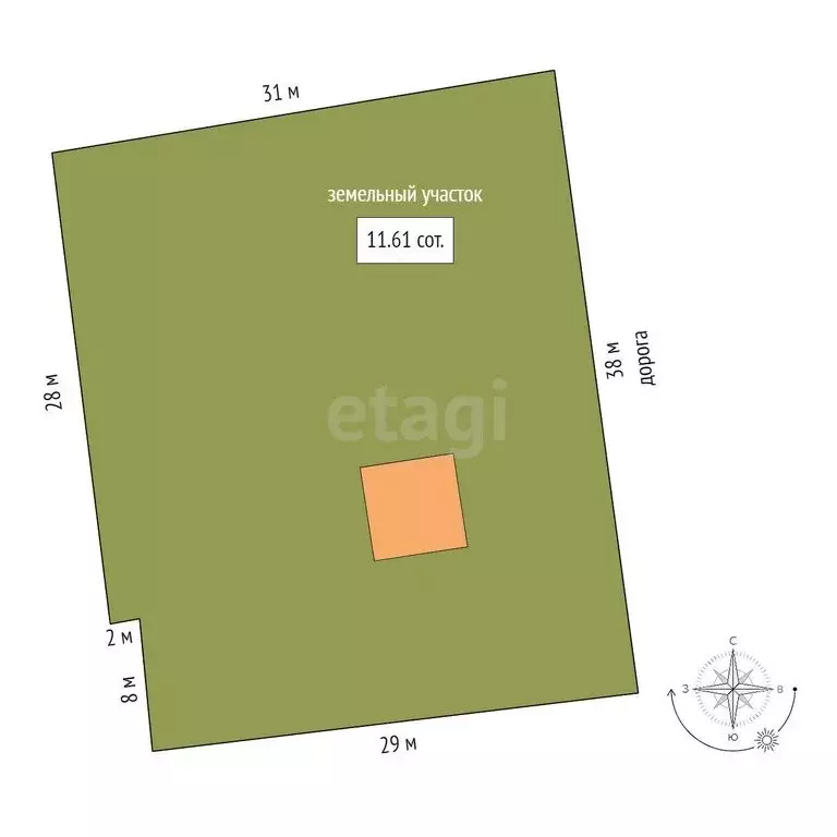 Дом в Каравай, Новая улица (47 м) - Фото 1