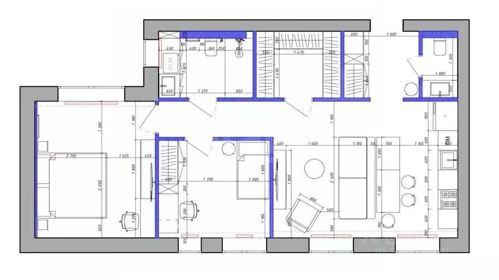 3-к кв. Коми, Сыктывкар ул. Жакова, 9 (71.2 м) - Фото 2