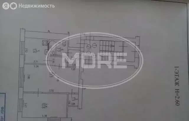 2-комнатная квартира: Советск, улица Баумана, 16 (40.3 м) - Фото 1