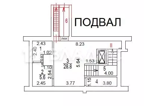 Помещение свободного назначения в Москва ул. Сергея Эйзенштейна, 6 (72 ... - Фото 2