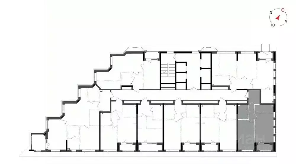 2-к кв. Татарстан, Казань ул. Аделя Кутуя, 180 (53.92 м) - Фото 2